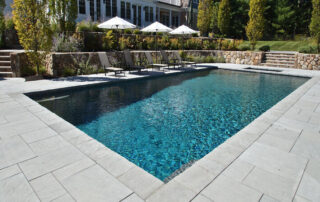 This image shows a pool deck.